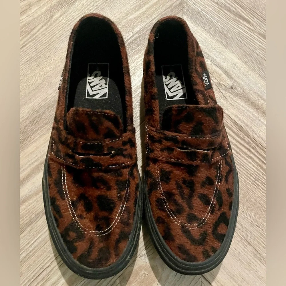 VANS Leopard Loafer
